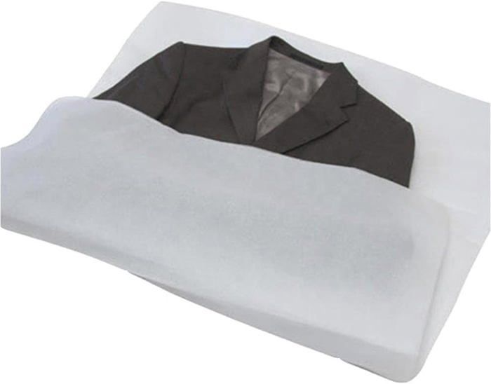Lot de 100 feuilles de papier de soie blanc sans acide 38,1 x 50,8 cm