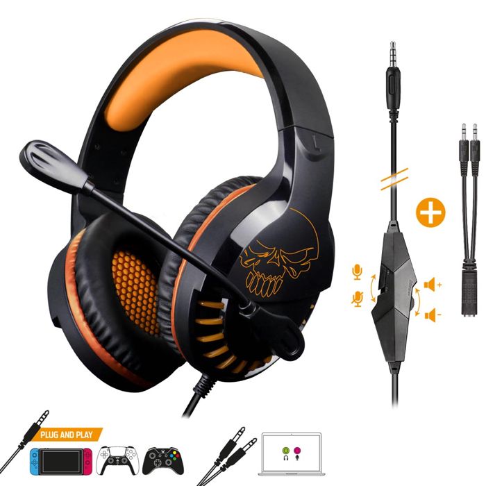 Casque gamer SPIRIT OF GAMER Casque audio PRO-H8 ARTIC Mulitplateform