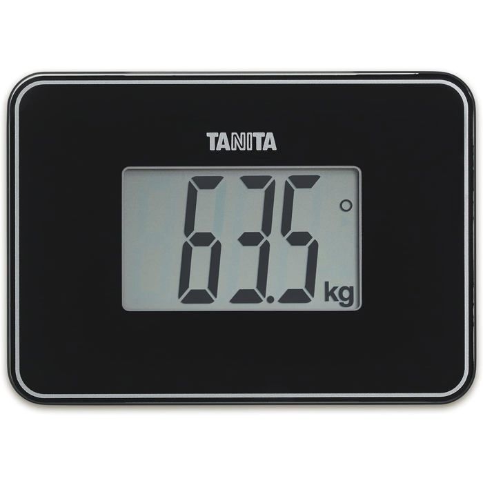 TANITA  - HD-386 &ndash; La plus petite balance personnelle au monde - 150 kg - Noir 