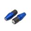 sourcingmap/® 2pcs bleu universel 17mm alliage aluminium Embout guidon pour moto