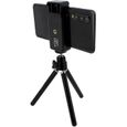 Mini Trépied Rotatif 360° pour Smartphones de 51 à 85mm - LINQ - HD-3053 - Noir-0