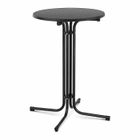 Table Haute Bistrot Bar Ronde Royal Catering RC-BIS70FB - ø 70cm - Hauteur de 110 cm - Pliante - Noir