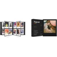 Polaroid Album Photo - Grand & 6019 - Films instantanes Couleur pour i-Type - Black Frame Edition