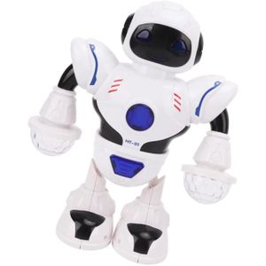 Enregistrement de Robots Parlant Peradix Robots Jouet parlants interactif avec lumières LED illuminées et Fonction de répétition vocale