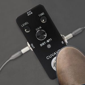 JJmooer MU100 Processeur multi-effets pour guitare P/édale deffet pour guitare /électrique Prend en charge laccord denregistrement en boucle /à 180 secondes Tap Tempo R/églage du rythme