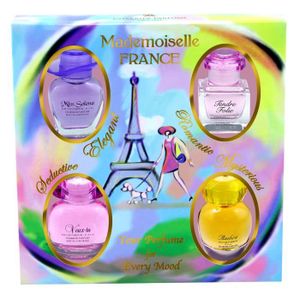 COFFRET CADEAU PARFUM Coffret 4 Parfums Charrier 'Mademoiselle France'