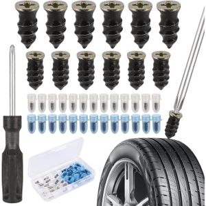 Coffret kit réparation pneus tubless avec champignons 8mm et accessoires -  EG 0265 - CLAS Equipements