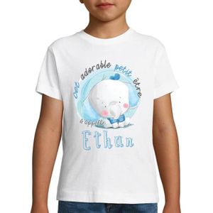 T-SHIRT Ethan | T-Shirt Enfant pour Jeune garçon de 4 à 8 