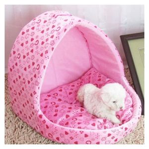 Maison Pour Petit Chien Rose