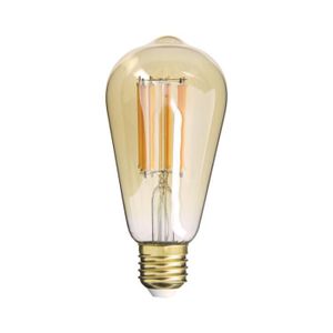 AMPOULE - LED Ampoule Filament LED déco verre opaque ST64, culot