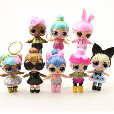 Lol Figures-poupées D'action De La Série Neon Originales, Jouet De Maison  De Jeu Pour Petite Fille, Robes Scintillantes À La Mode - Figuras De Ação -  AliExpress