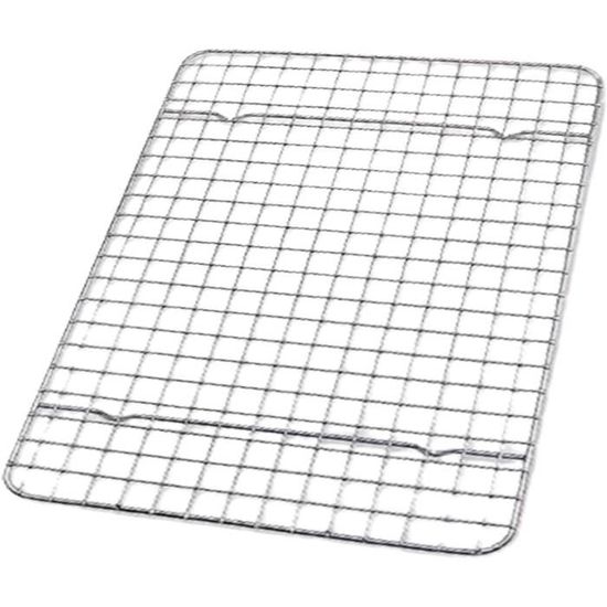 Grille De Refroidissement Pour Pâtisserie Et Grillades - En Acier, 46x26 Cm, Circulation D'air Optimale - 7