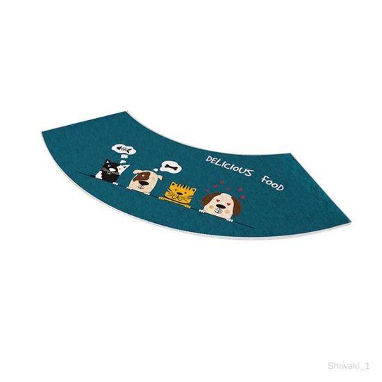 Tapis De Bain Incurvé Fityle - 40x100cm - Doux, Absorbant Et Antidérapant - Pour Salle De Bain, Salon, Chambre