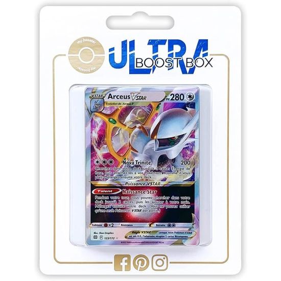 Arceus VSTAR - EB09 123/172 - Stars Étincelantes SWSH09 - Cartes Pokémon
