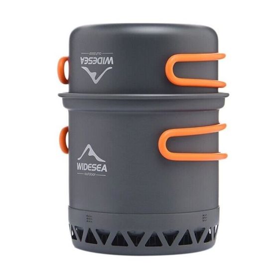 Pare-vent Titane Pour Réchaud De Camping - Réglable, Fermeture Magnétique - 19 Cm De Hauteur