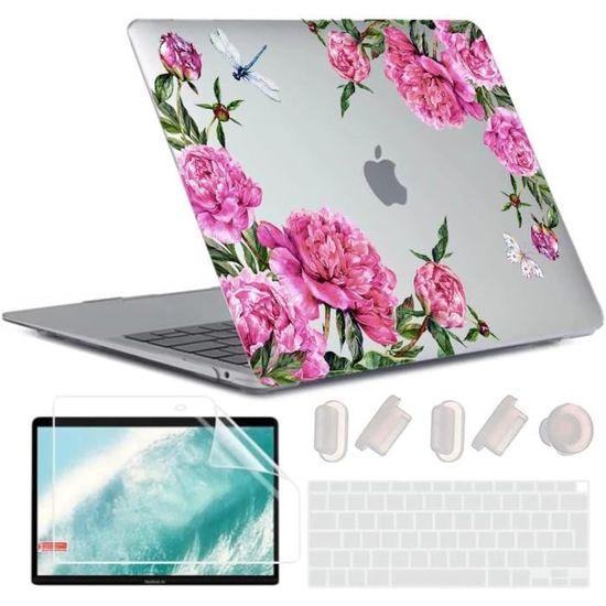 BlueSwan Coque Compatible avec MacBook Air 13 Pouces M2 M3 2022-2024 avec 13,6 Retina, A2681
