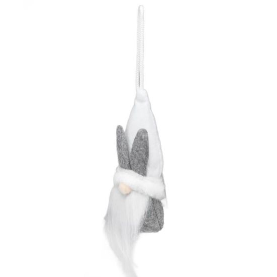 Kit De Bricolage Macramé : 6 Pères Noël / Gnomes - Pour Débutants Adultes - Inclut Corde, Perles En Bois, Instructions - Décoration De Noël à Fabriquer Soi-même - 5