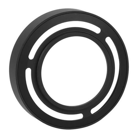 Peirich Pare-Soleil LH-X10 + Adaptateur Filtre + Bouchon Objectif Pour Fujifilm X10 X20 X30 Métal 52mm