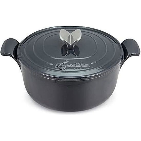 Lagostina Tradizione Cocotte fonte 22 cm (3,4 L) + Couvercle Bouton