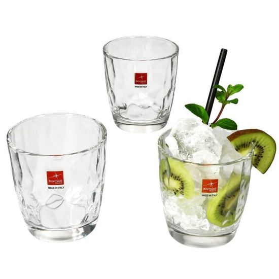 Set De 12 X Verres à Long Drink Ayla 350 Ml En Verre - Verres à Boire