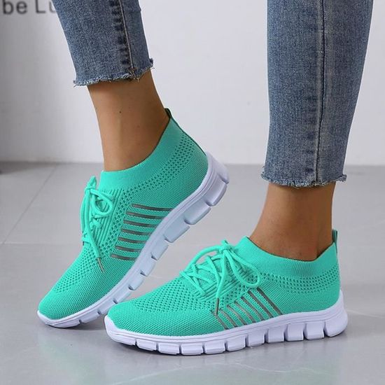 Chaussures De Sport à Enfiler QMD - Maille Respirante, Lacets élastiques | Homme Et Femme