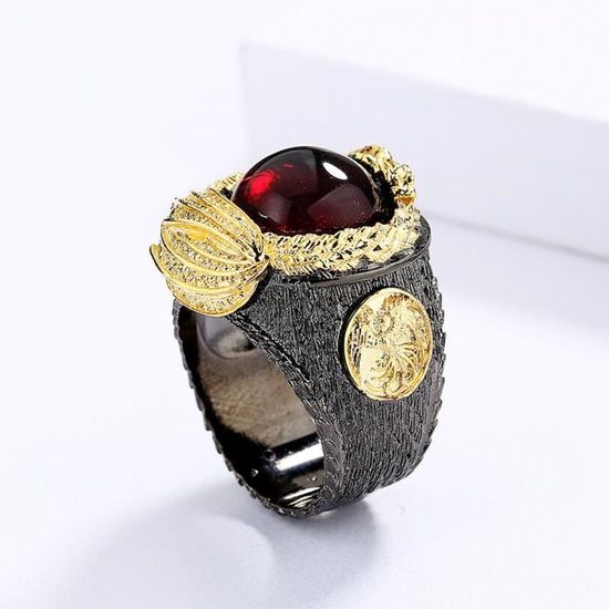Bague Scorpion En Alliage – Style Gothique Antique Pour Homme Ou Femme, Design Sculpté Robuste