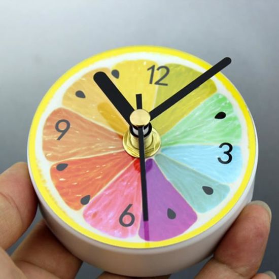 ANTWAX Horloge aimantée pour réfrigérateur Petites horloges murales  Horloges murales Rondes à Piles pour salles à Manger Café : :  Cuisine et Maison