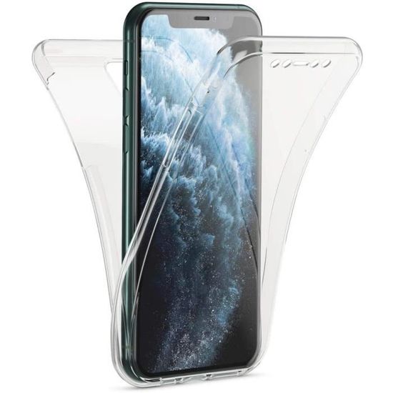 Coque Gel 360° Transparente Pour IPhone 11 Pro - Protection Intégrale - Neuf