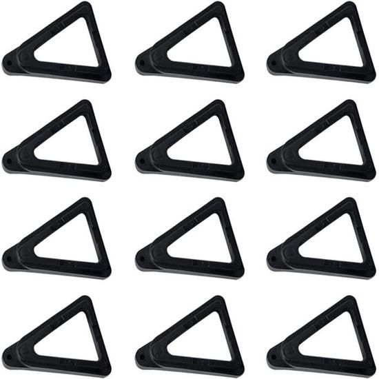 40 Tapis De Pied Pour Pots De Fleurs Hexagonaux - Antidérapants, Invisibles - Pour Intérieur/Extérieur