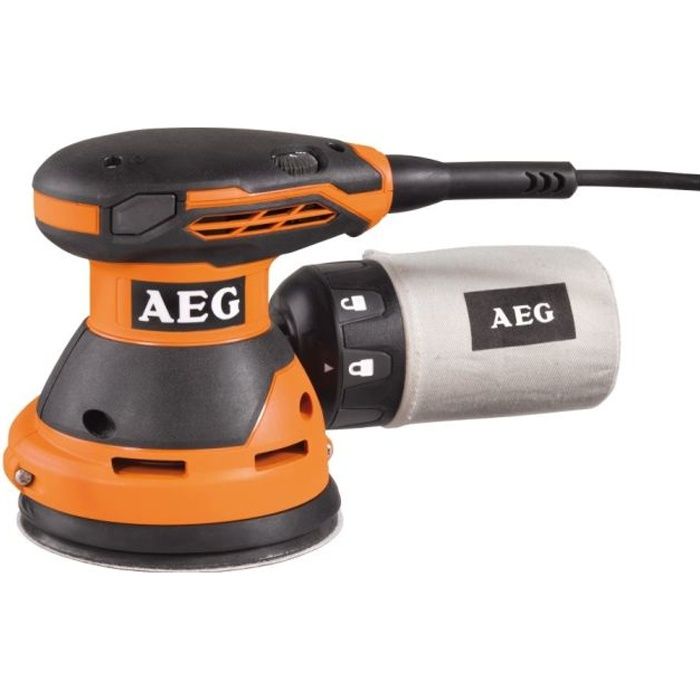 Ponceuse excentrique AEG EX125ED-SET - 300 W - Ø 125 mm - Filaire - Electrique - Poncer