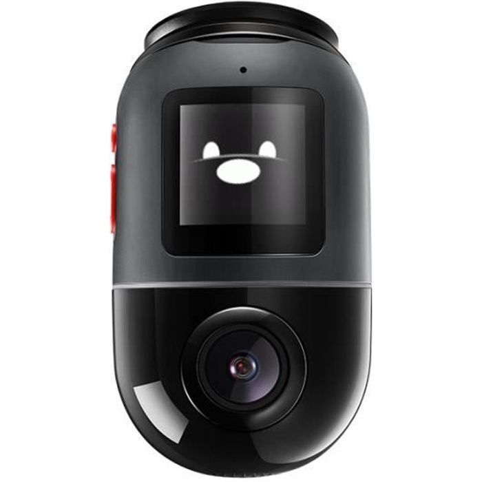 70Mai X200 Caméra Embarquée Voiture,360° Vue Complet Caméra Voiture avec Stokage eMMS 128Go,Détection de mouvement AI Noir