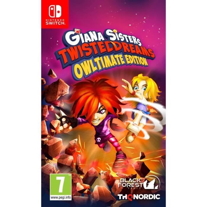 Giana Sisters Jeu Switch