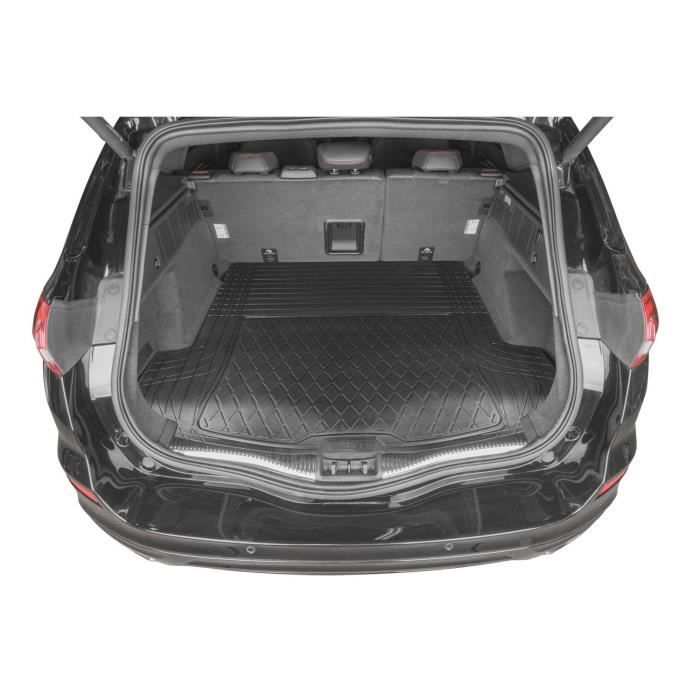 R25 tapis de coffre pour PEUGEOT 206 SW (2002 - 2006) Tapis de sol en caoutchouc pour coffre à bagages découpé
