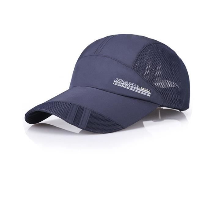 Outdoor Sport Courir Baseball casquette Homme d'été Visière séchage rapide AO6DB2