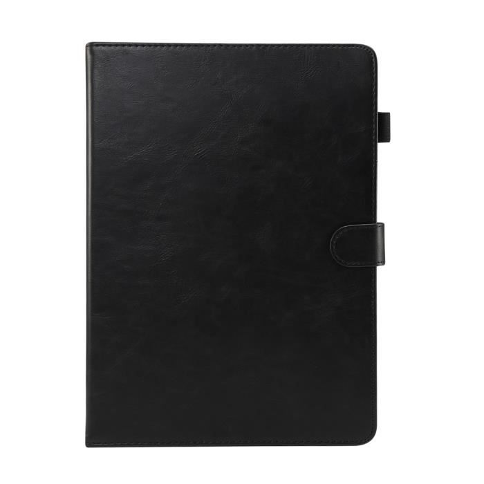 Housse et étui pour tablette Étui de support intelligent magnétique mince iPad Air 10.9inch 2020 couverture d'écran sommeil Noir