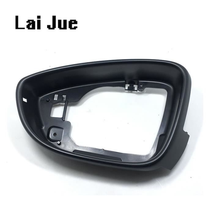 Rétroviseurs,Garniture de cadre de miroir latéral gauche, 1 pièce, pour passat b7 CC Jetta MK6 Beetle EOS Scirocco 3C8 857 601 A