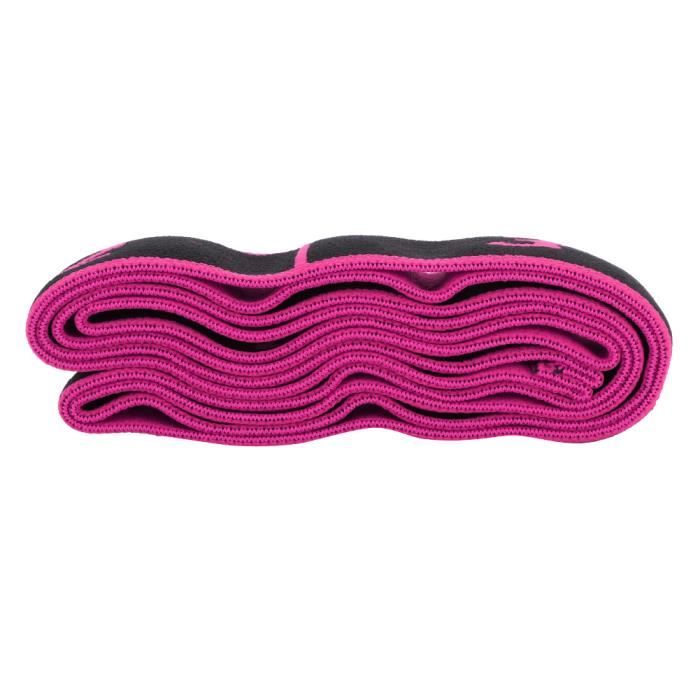Sonew Bande élastique de fitness Bande Élastique de Fitness Ceinture Résistance à Yoga Accessoire Exercice Formation(Rose Rouge)