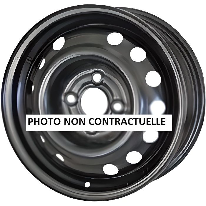 Jante en tôle 16 pouces pour Citroen C3 II après 12/09