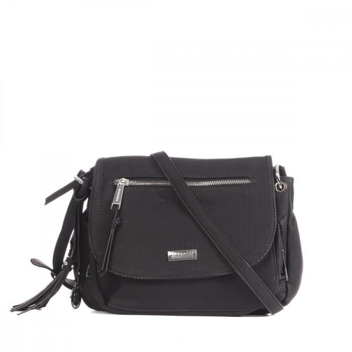Sac Bandoulière Noir Femme Georges Rech Norman