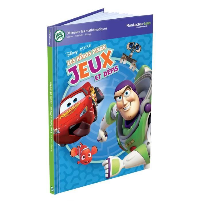 HEROS PIXAR Mon Lecteur Leap Les mathématiques