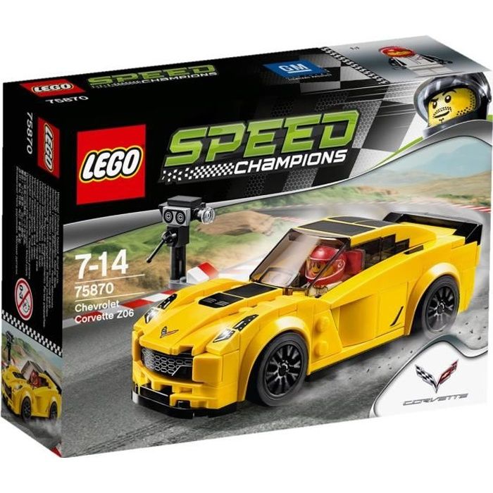 LEGO® Speed Champions 75870 Chevrolet Corvette Z06