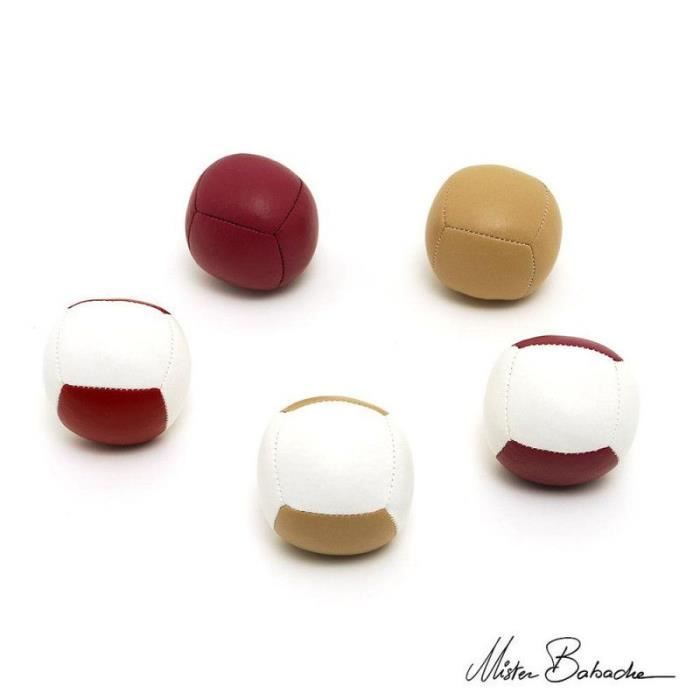 BALLE à grains 135 gr (Record Nappa) blanc-violet