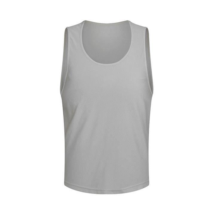 Gilet de Sport Adultes Maillots Veste Survêtement d'Entraînement Respirant pour Hommes Femmes pour Football Basket-ball Rugby