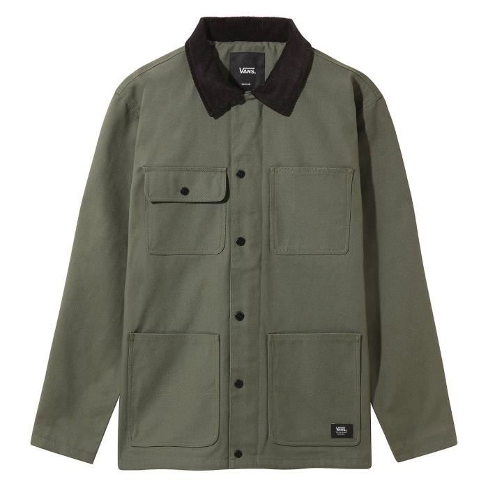 Vans Manteau pour Homme Drill Chore Wn1 Vert VN0A3W2GKCZ