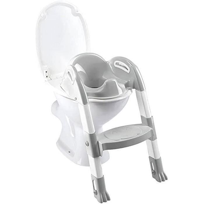 Thermobaby 2172587ALL Kiddyloo Toilette Blanc-gris