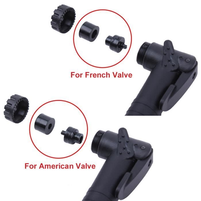 VGEBY® Portable Mini Pompe à vélo 120 PSI haute pression -CYA