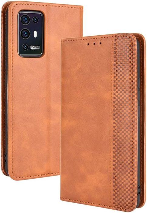 Portefeuille Téléphone Travelon – Cuir Marron, Mains Libres, Fermeture Magnétique
