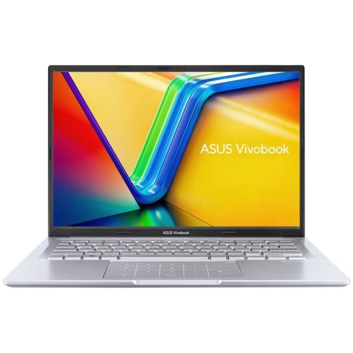 PC Portable ASUS VivoBook 14 S1404  Win 11 – 14 WUXGA – AMD Ryzen 7 7730U – RAM 16Go – 512Go SSD