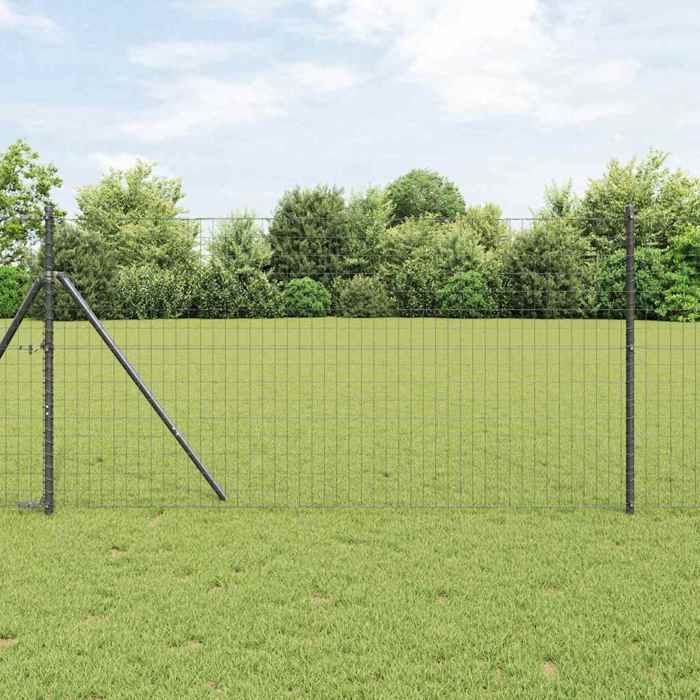 vidaXL Euro Fence 1 2x10 Acier galvanisé