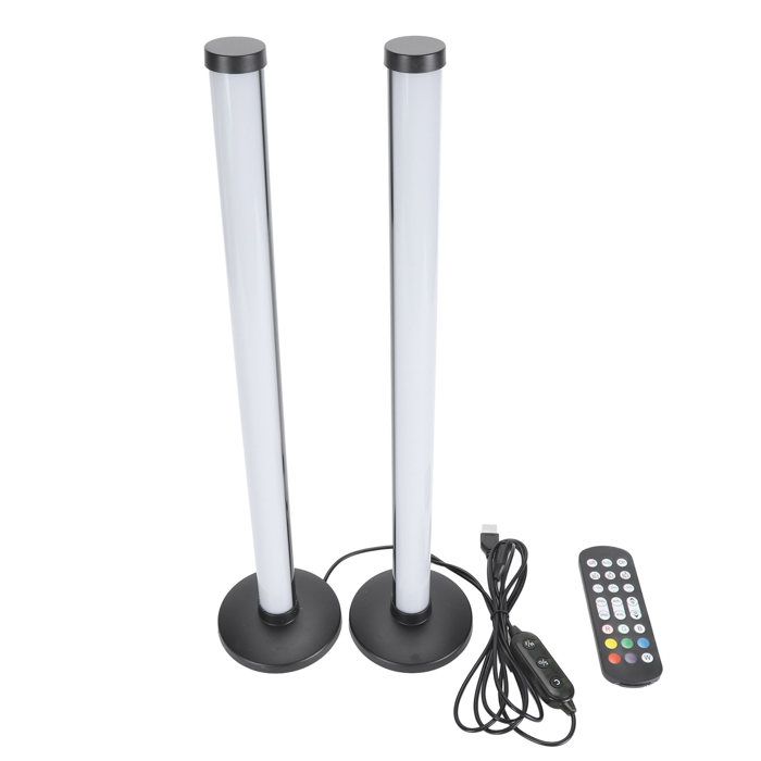 Barre lumineuse LED RGB USB éclairage dambiance lampe de bureau RGB à changement de couleur avec télécommande pour chambre à